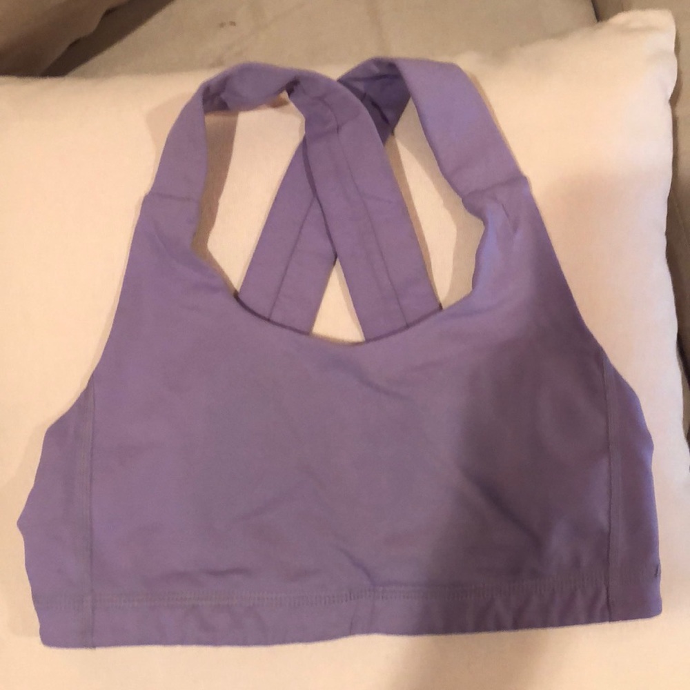 Lulu lemon purple sports bra